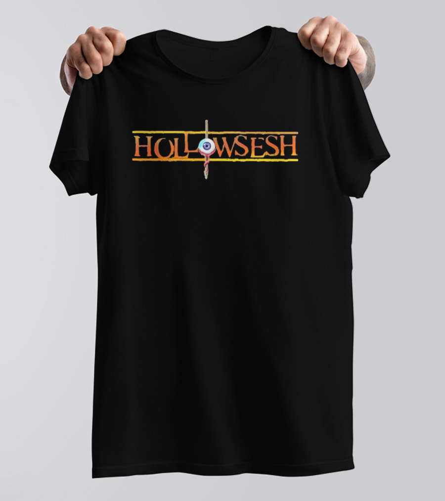 Hsps Hollowsesh Halloween Eye String T-Shirt