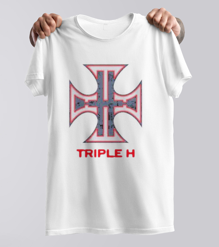 Triple H Iron Cross Emblem T-Shirt