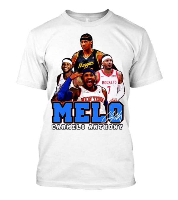 Carmelo Anthony Melo NYC New York Knicks Basketball KnicksTape T-Shirt