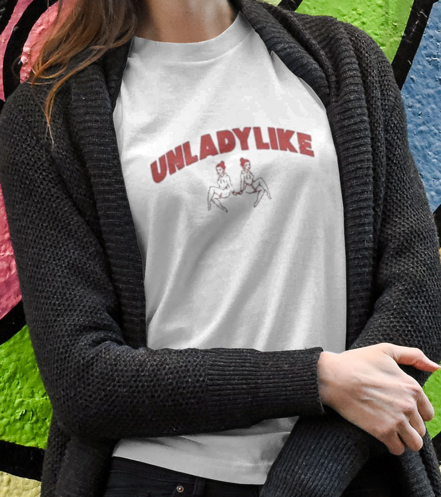 Rachel Ballinger Merch Unladylike Red T-Shirt