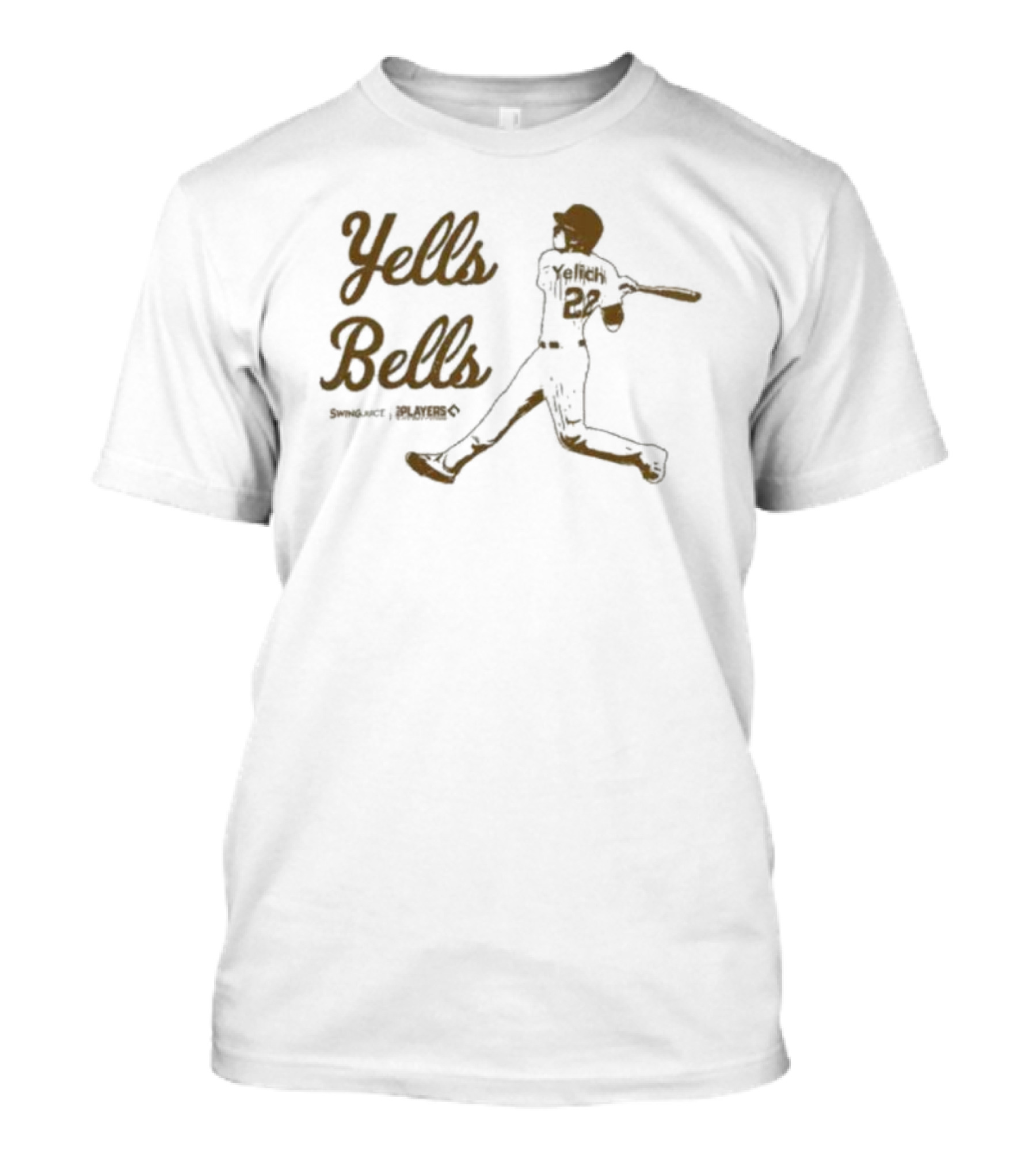 Yelich 22 Yells Bells Players T-Shirt