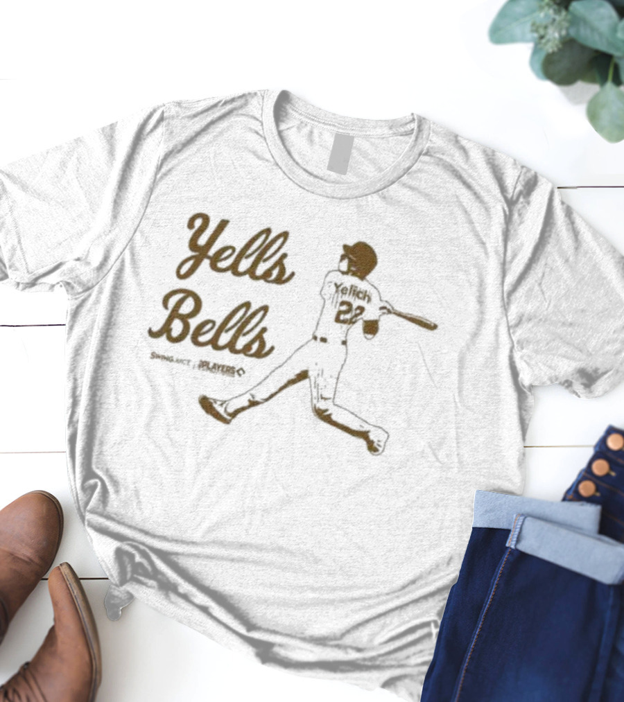 Yelich 22 Yells Bells Players T-Shirt