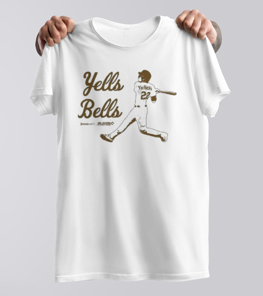 Yelich 22 Yells Bells Players T-Shirt