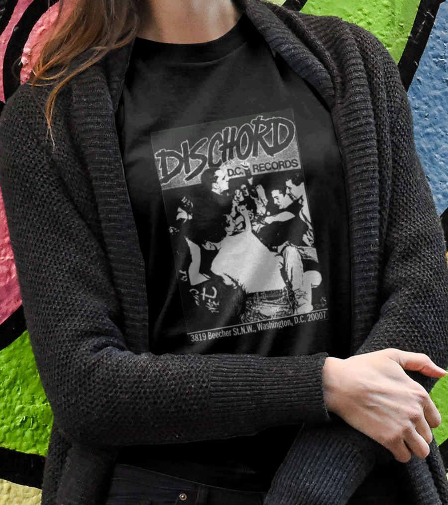 Dischord DC Records 3819 Beecher St NW Washington DC 20007 T-Shirt