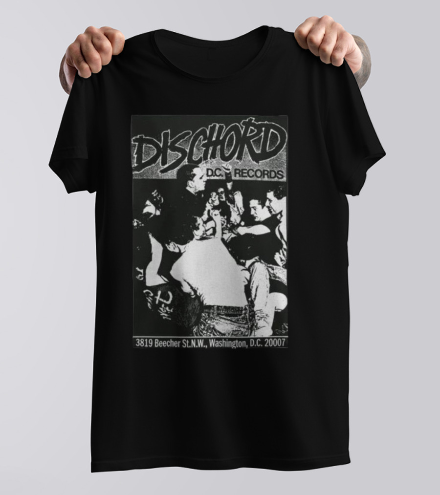 Dischord DC Records 3819 Beecher St NW Washington DC 20007 T-Shirt