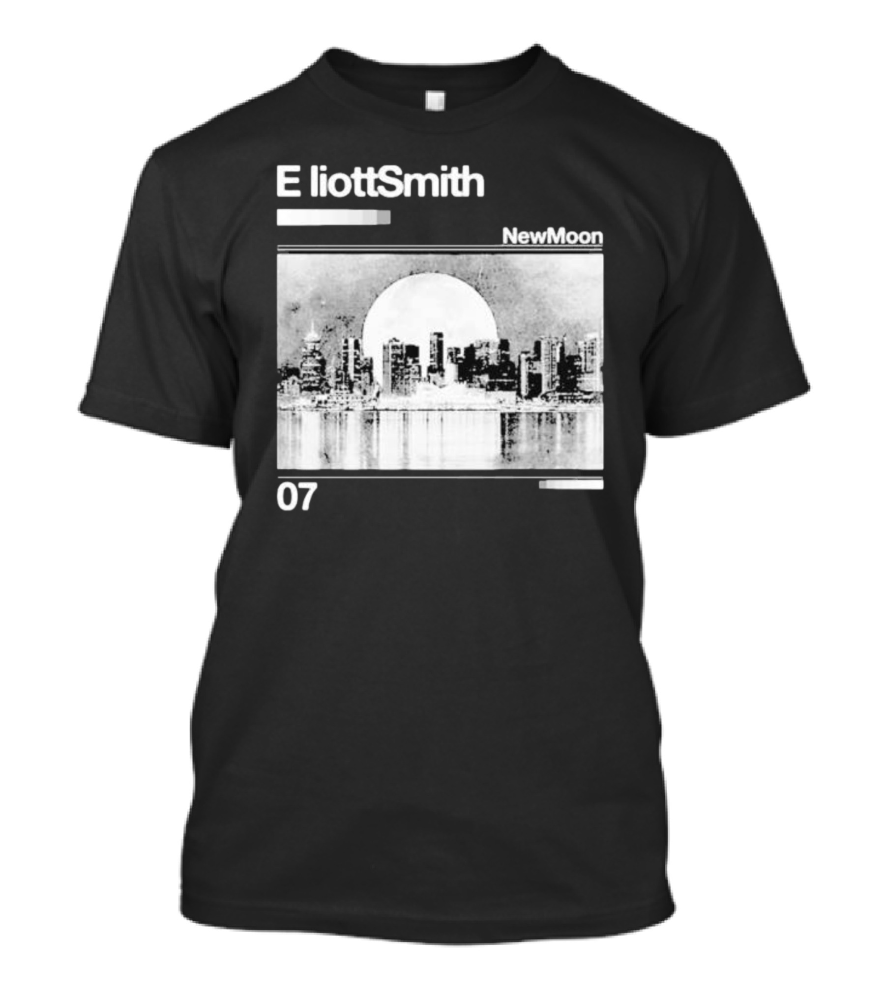 Elliott Smith New Moon 07 Skyline T-Shirt