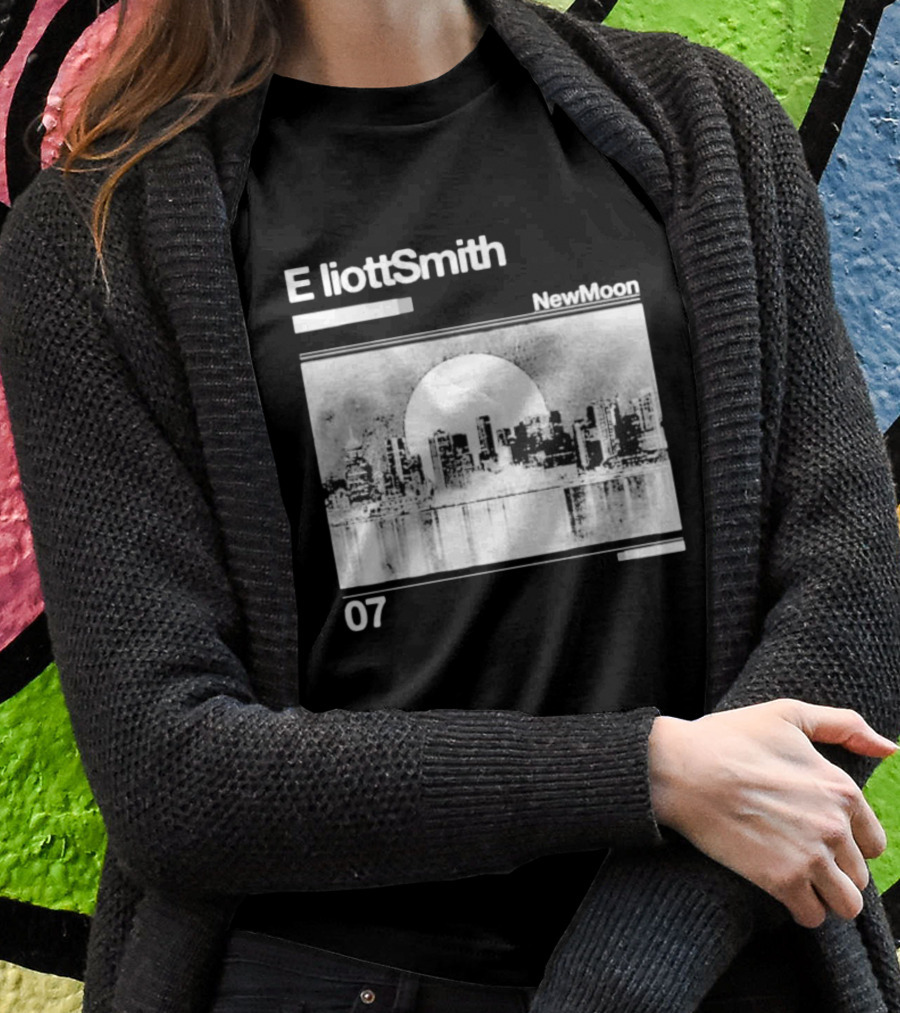 Elliott Smith New Moon 07 Skyline T-Shirt