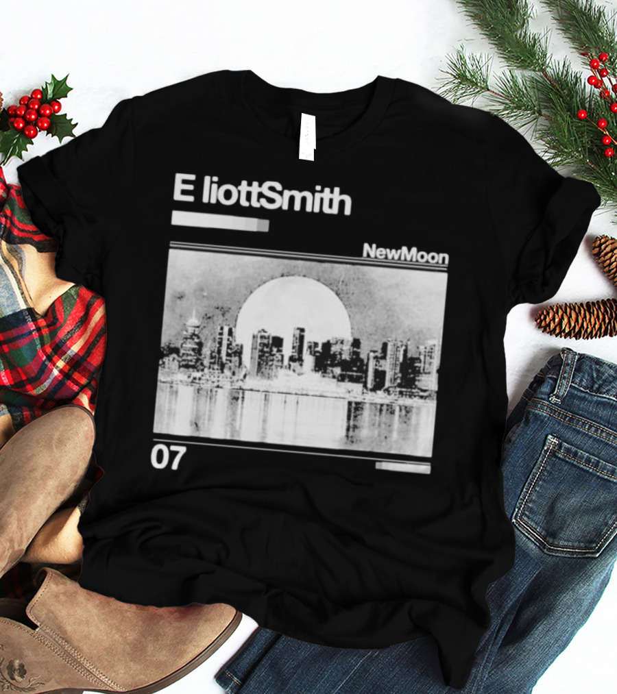 Elliott Smith New Moon 07 Skyline T-Shirt