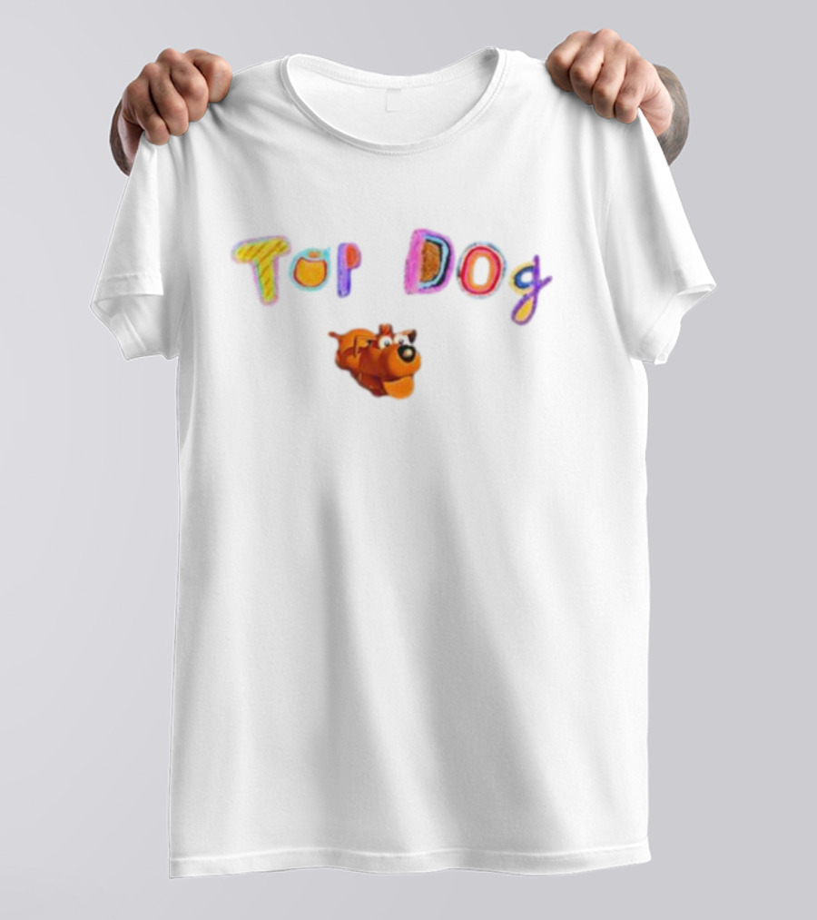 Magdalena Bay Top Dog Colorful Cartoon Canine T-Shirt