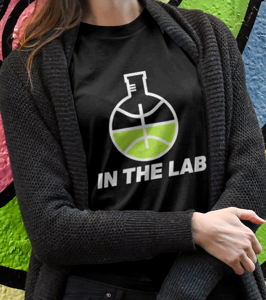 In The Lab Basketball Beaker T-Shirt