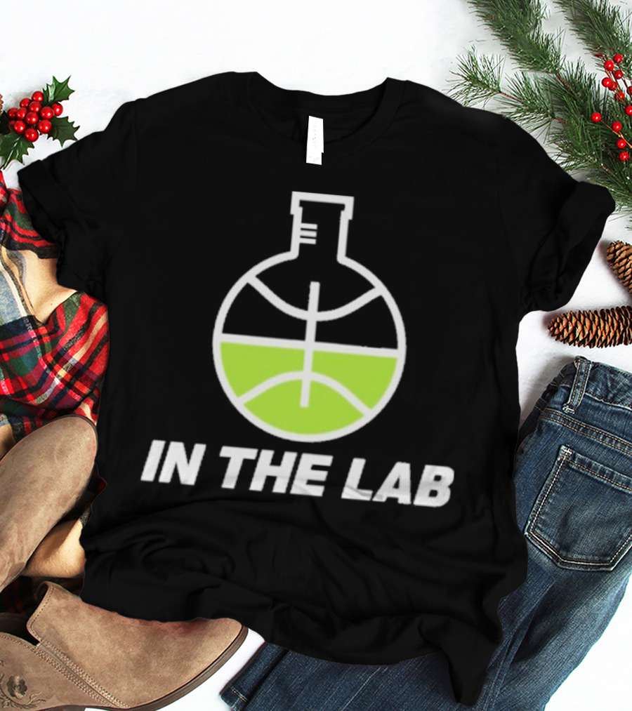 In The Lab Basketball Beaker T-Shirt