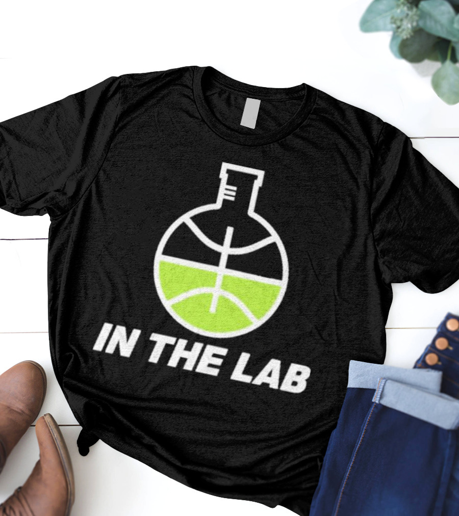 In The Lab Basketball Beaker T-Shirt