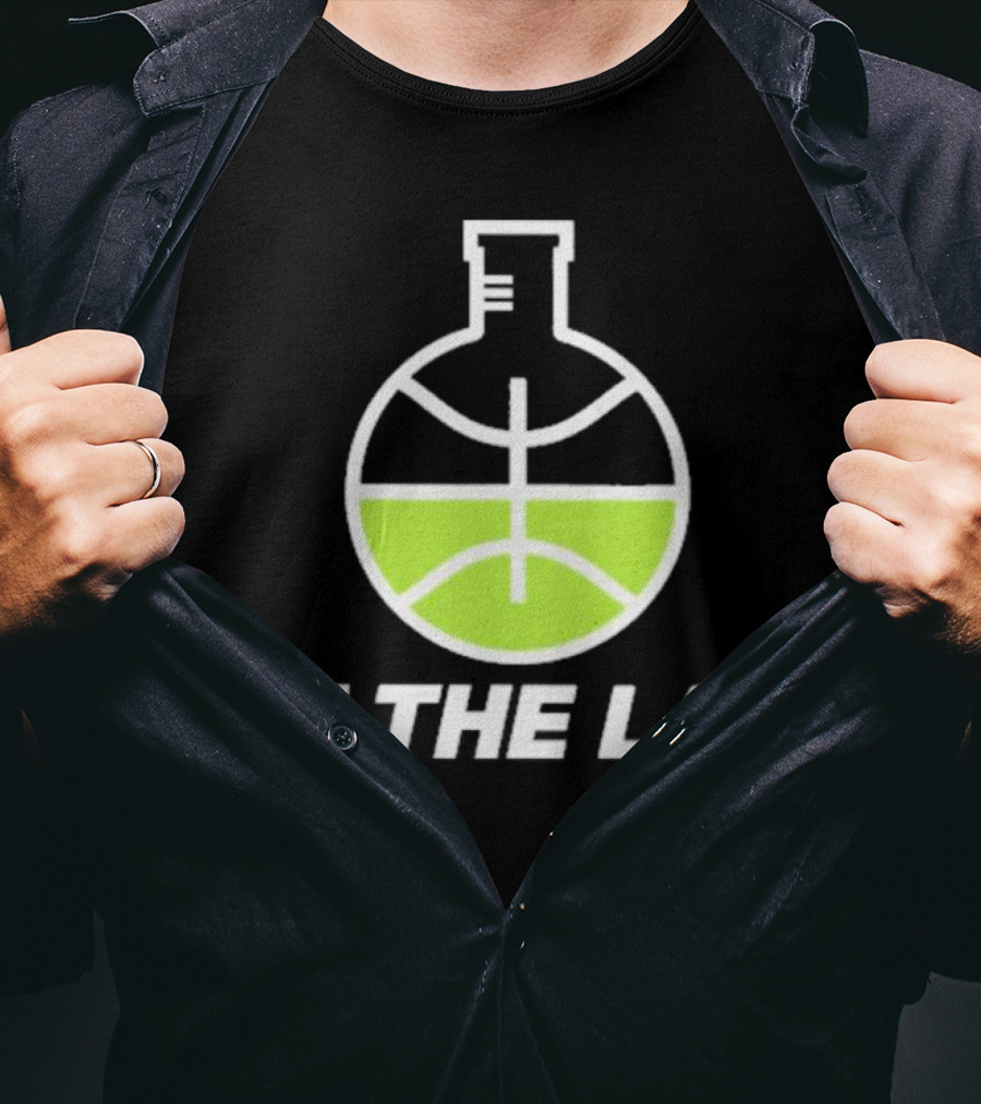 In The Lab Basketball Beaker T-Shirt