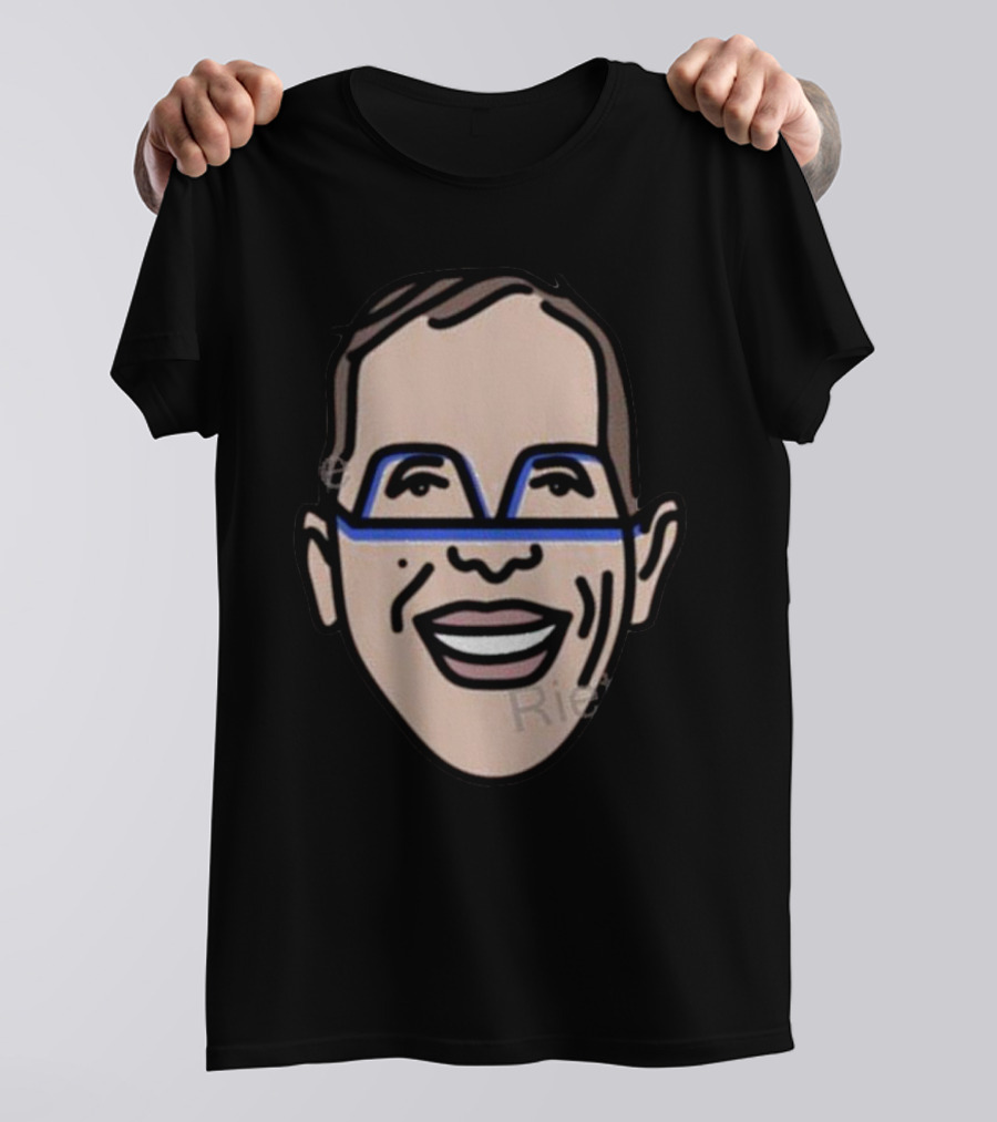 Mike Mongo Time Travelers Smiling Face T-Shirt
