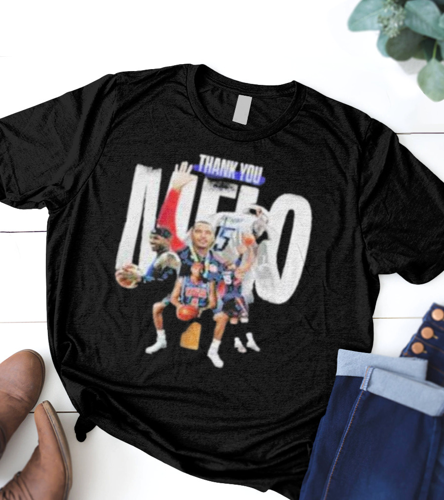 Thank You Melo Basketball Legend Carmelo Anthony T-Shirt