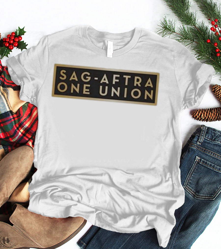 SAG-AFTRA One Union John Lowrie T-Shirt