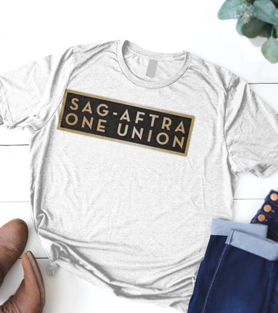 SAG-AFTRA One Union John Lowrie T-Shirt