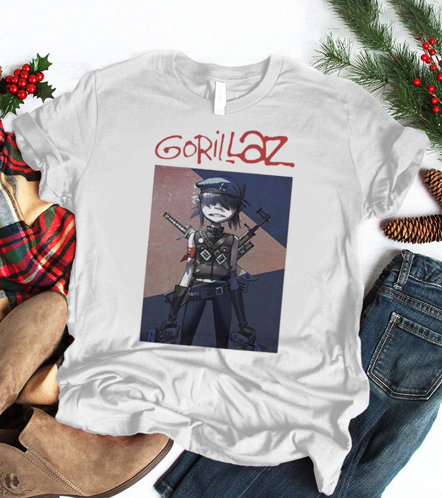 Timothee Chalamet Gorillaz Noodle Character T-Shirt