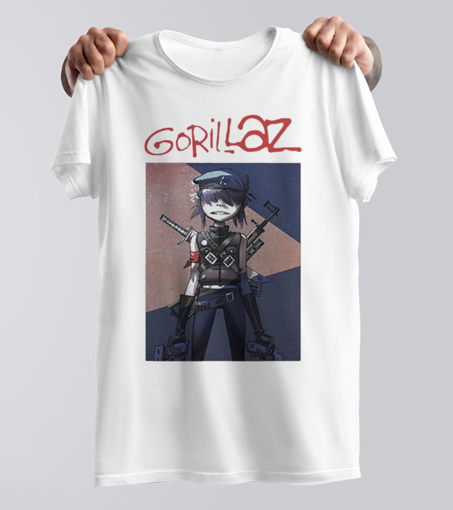 Timothee Chalamet Gorillaz Noodle Character T-Shirt