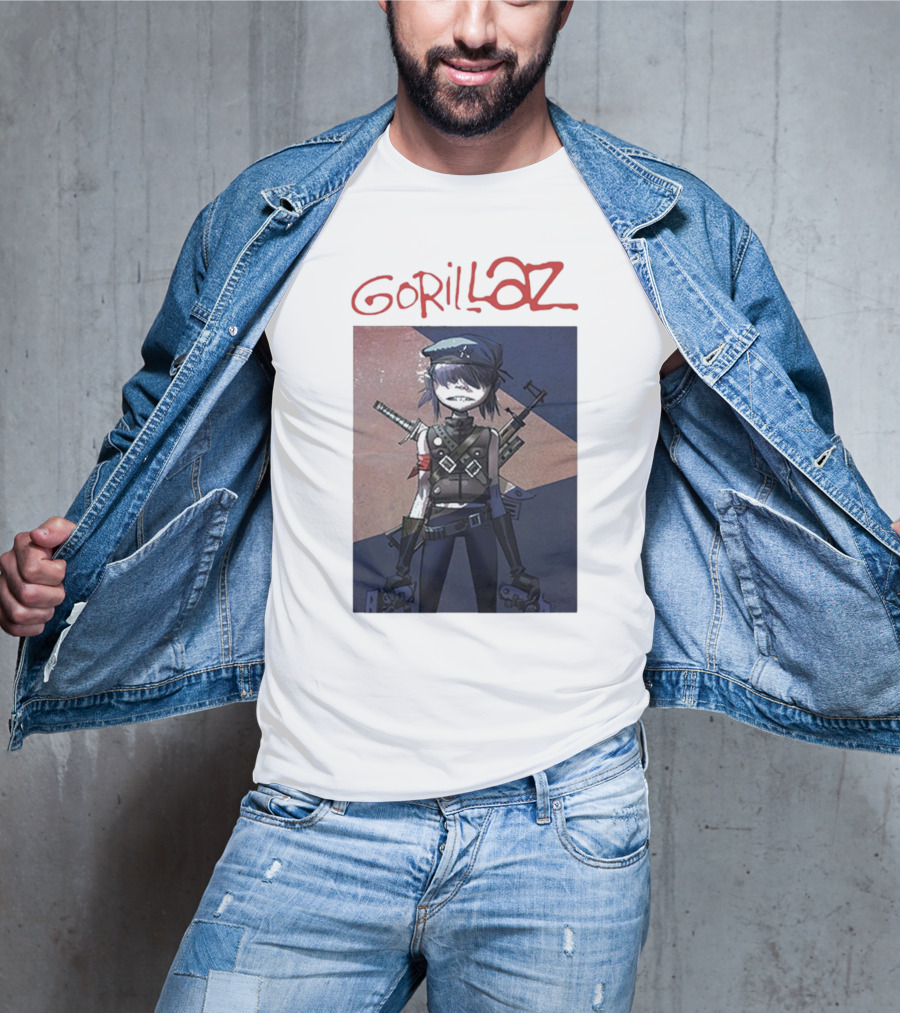 Timothee Chalamet Gorillaz Noodle Character T-Shirt