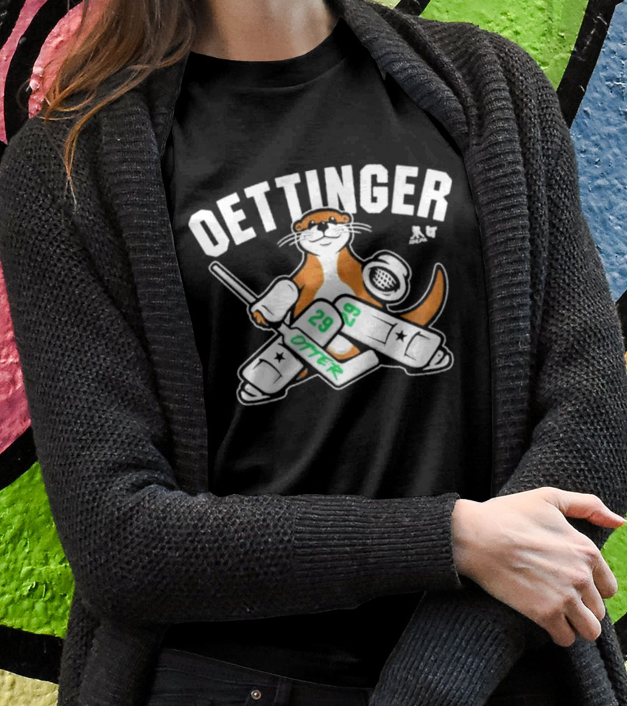 Oettinger 29 Otter Hockey Goalie Gear T-Shirt