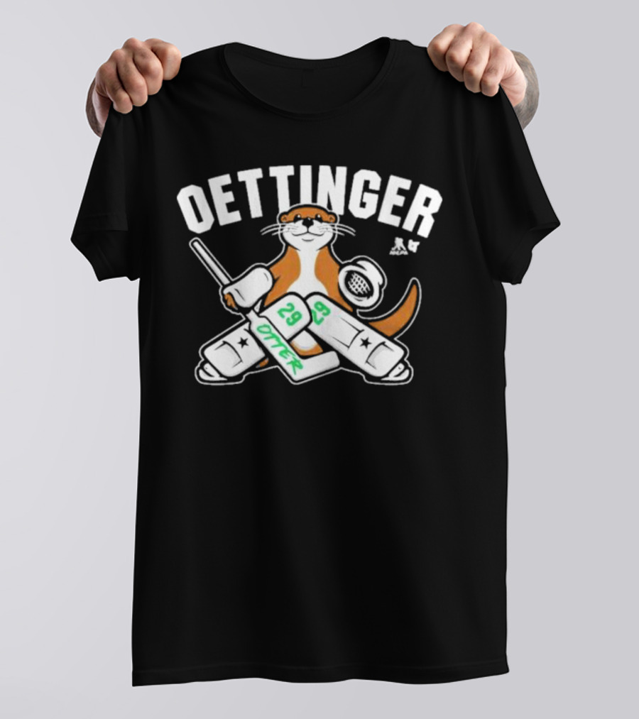 Oettinger 29 Otter Hockey Goalie Gear T-Shirt