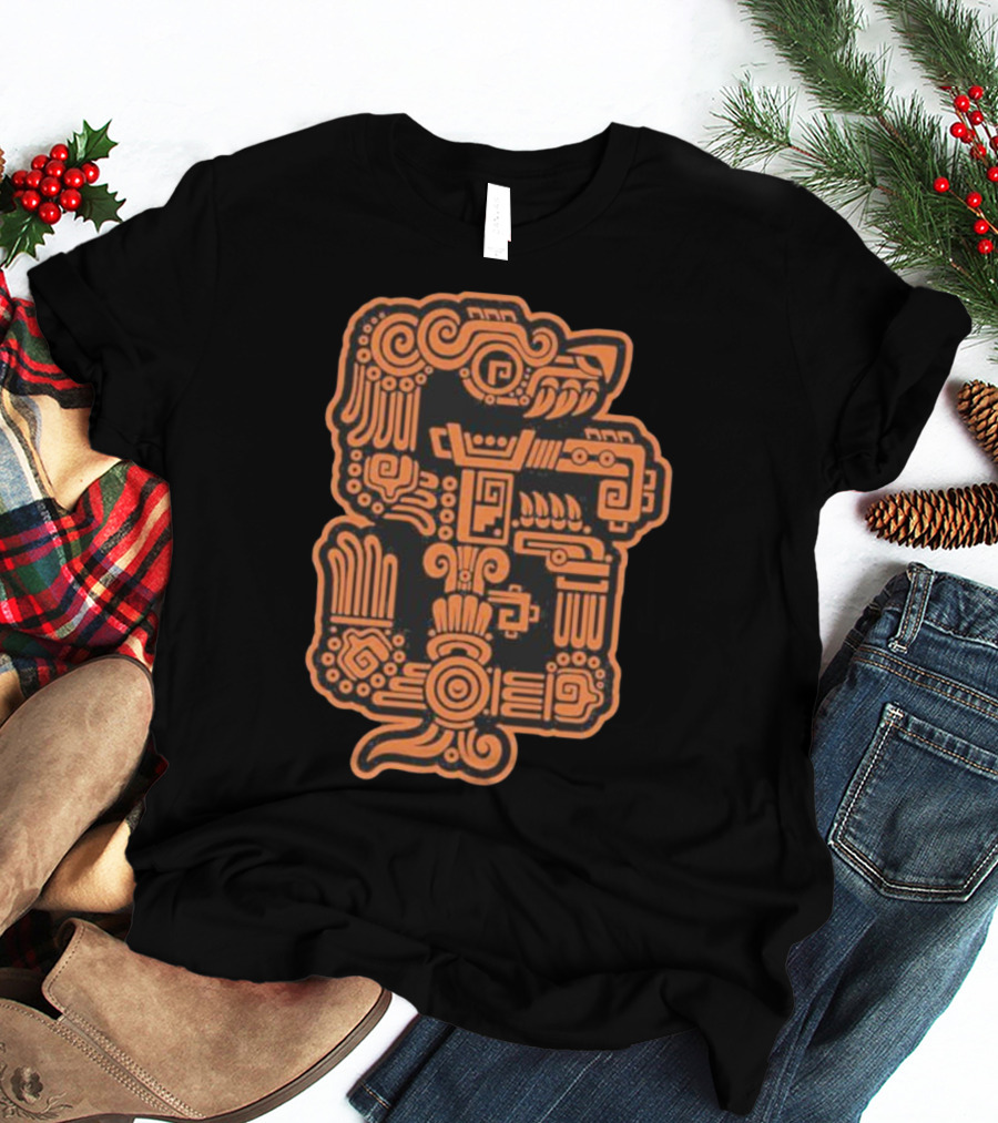 Aztec SF Giants Gigantes Tribal T-Shirt