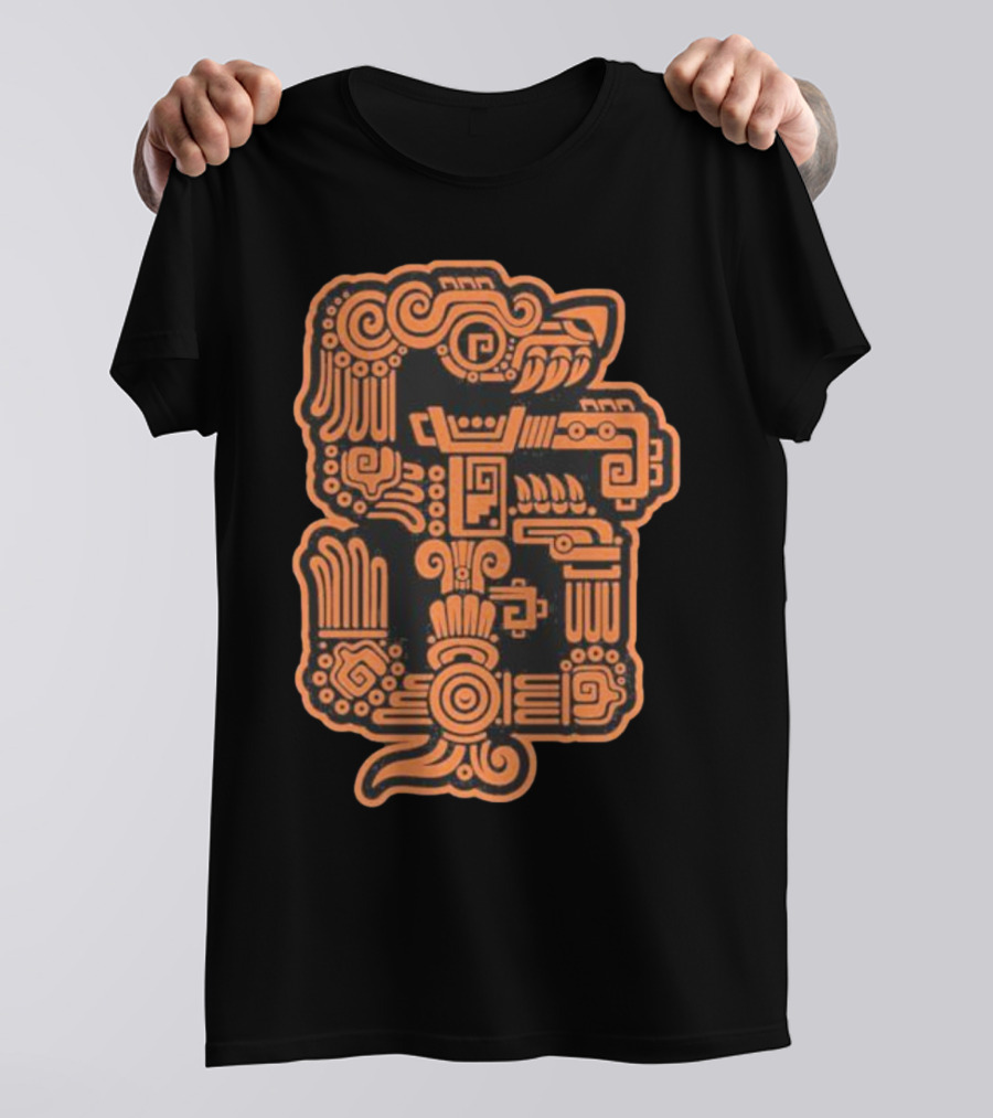 Aztec SF Giants Gigantes Tribal T-Shirt