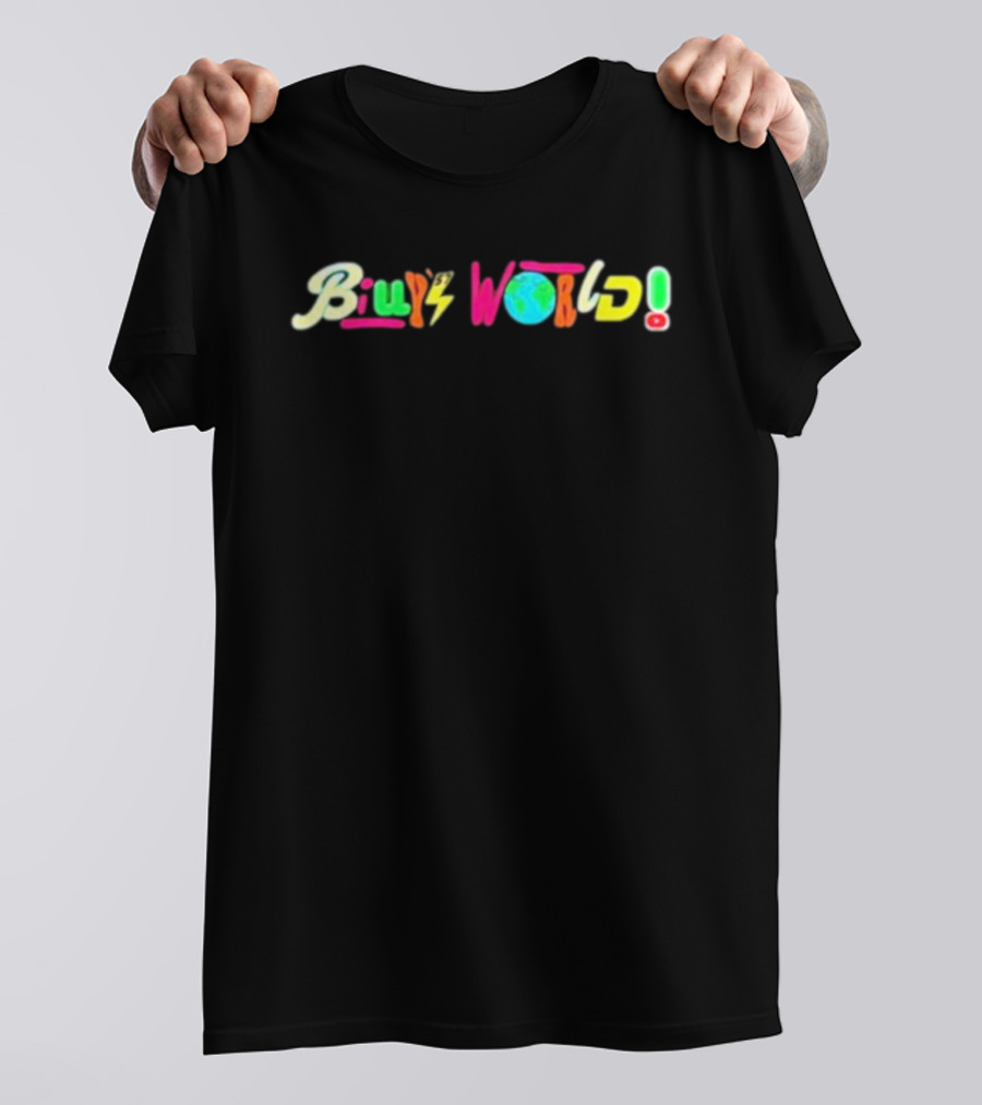 Bily’s World Earth Bolt BLYSWLD T-Shirt