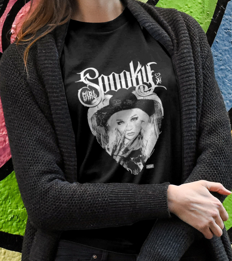 Spooky Girl Julia Hart AEW T-Shirt