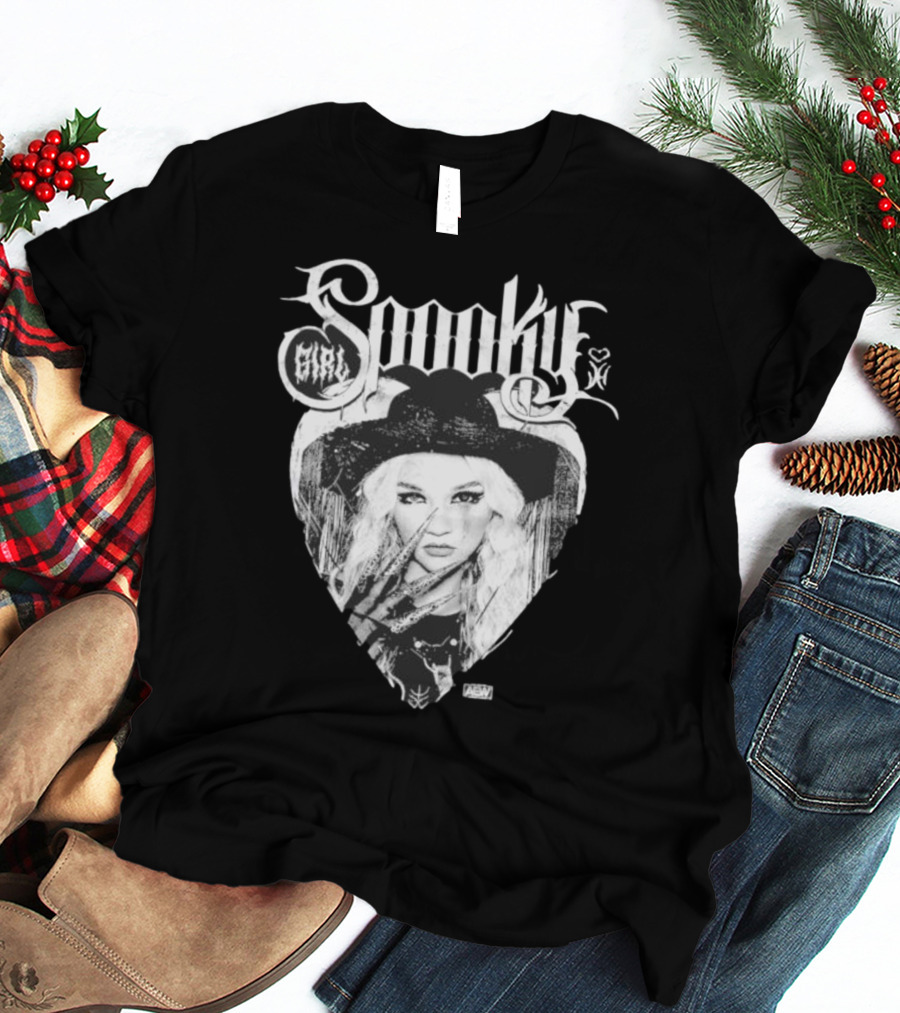 Spooky Girl Julia Hart AEW T-Shirt