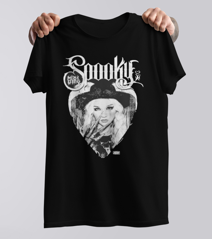 Spooky Girl Julia Hart AEW T-Shirt