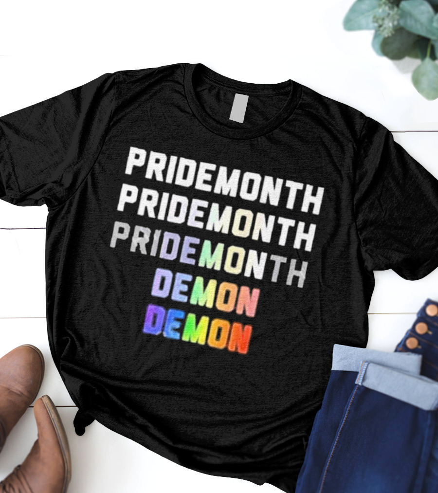 PRIDEMONTH PRIDEMONTH PRIDEMONTH DEMON DEMON T-Shirt