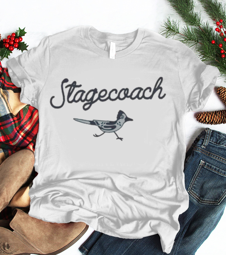 Seattle Kraken Stagecoach Road Runner Bird T-Shirt