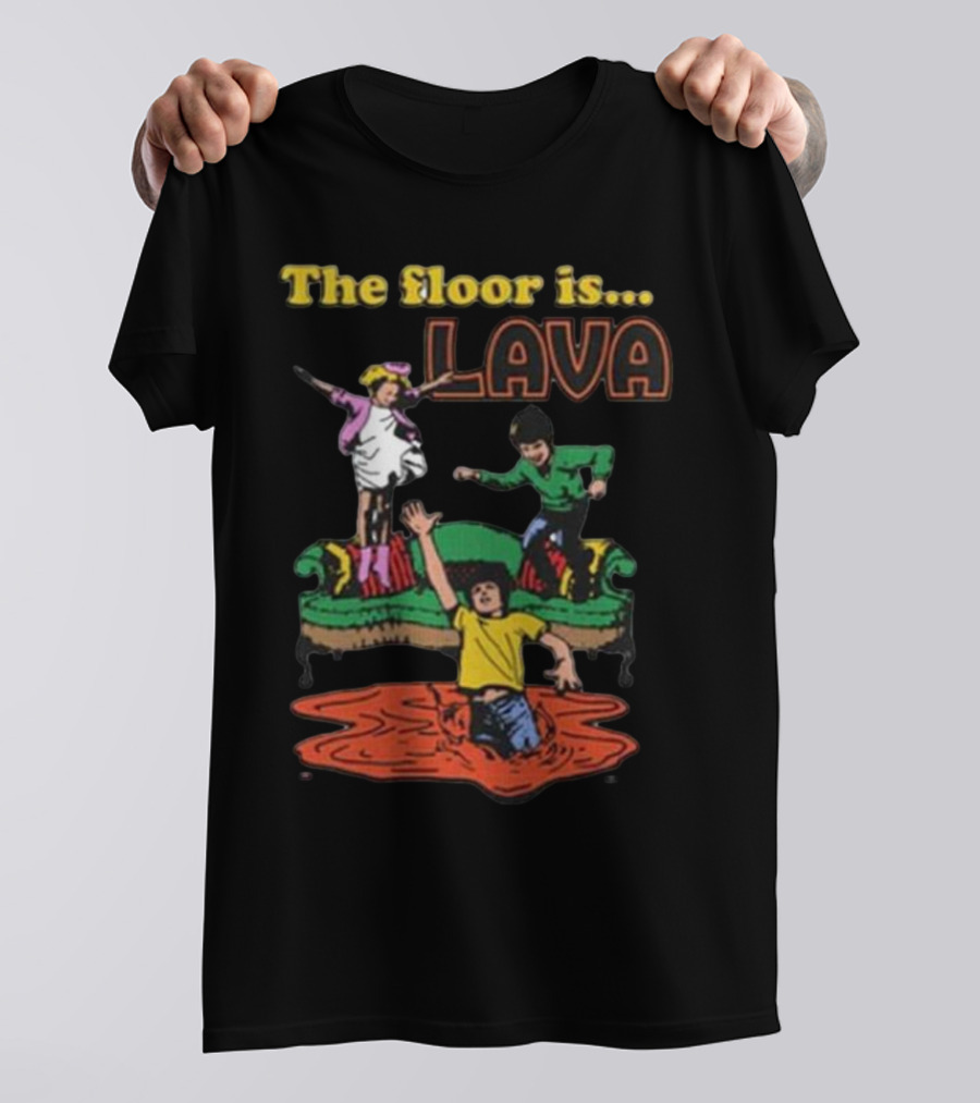The Floor Is Lava Couch Jump Adventure T-Shirt