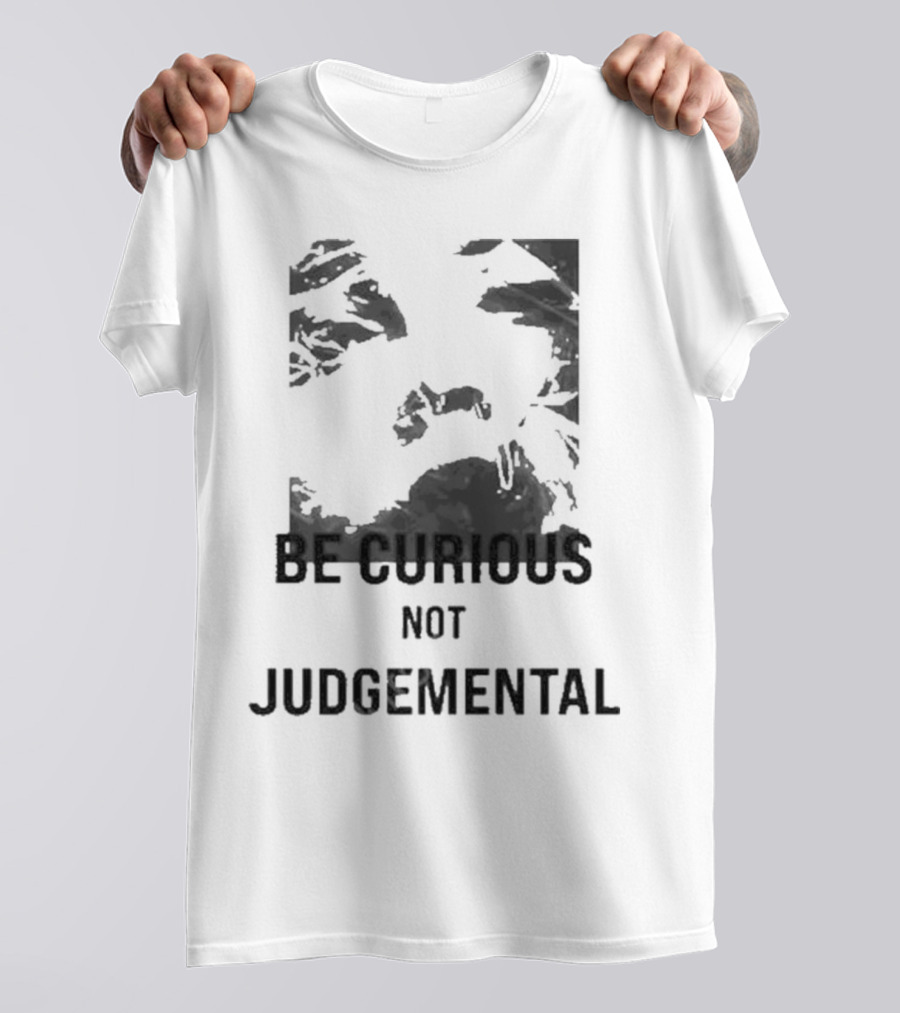 Baekhyun JUUN.J Be Curious Not Judgemental Black T-Shirt