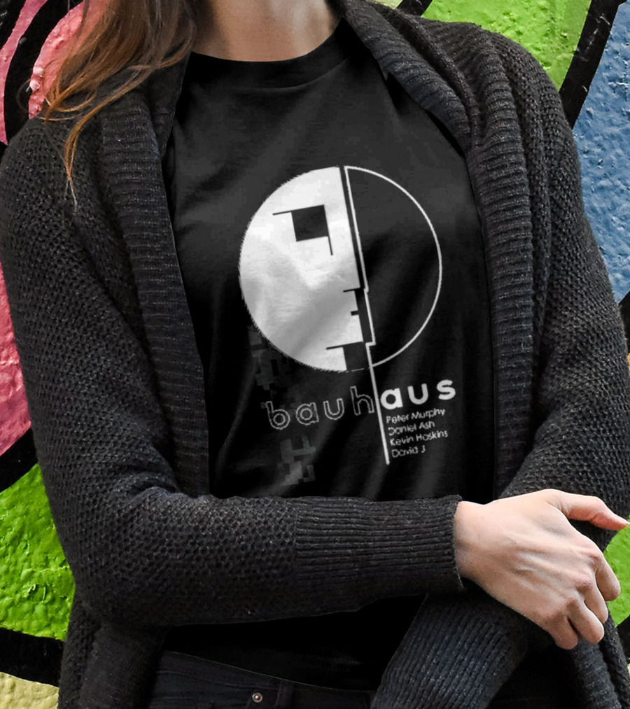 Bauhaus Band Peter Murphy Daniel Ash Kevin Haskins David J T-Shirt
