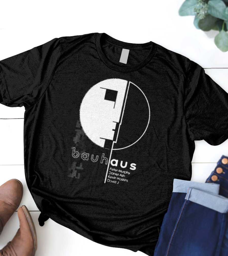 Bauhaus Band Peter Murphy Daniel Ash Kevin Haskins David J T-Shirt