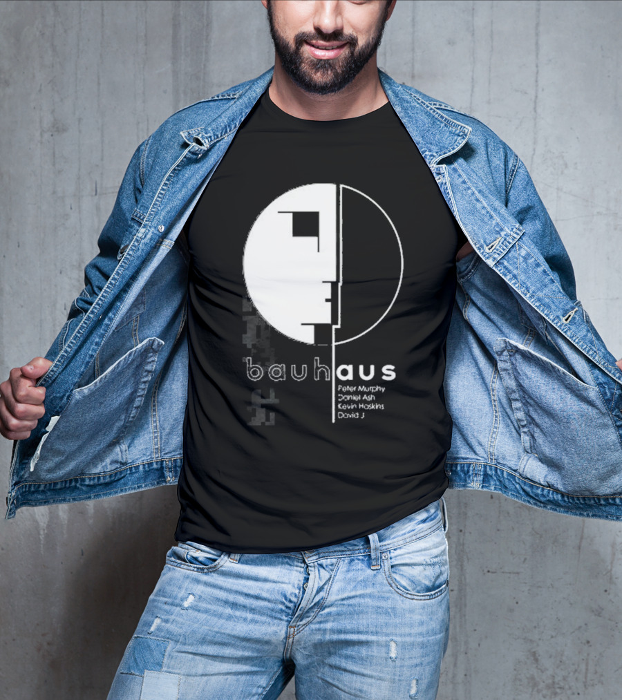 Bauhaus Band Peter Murphy Daniel Ash Kevin Haskins David J T-Shirt
