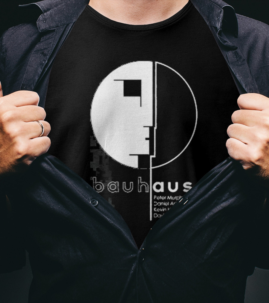 Bauhaus Band Peter Murphy Daniel Ash Kevin Haskins David J T-Shirt