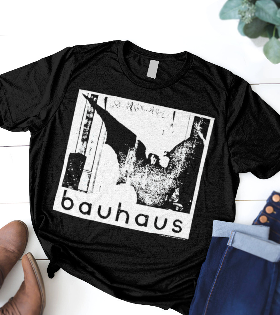 Bauhaus Undead Discharge Gothic Bat T-Shirt