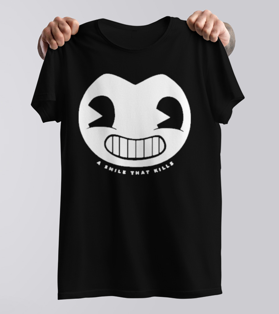 Bendy Head Smile A Smile That Kills Iconic Face T-Shirt