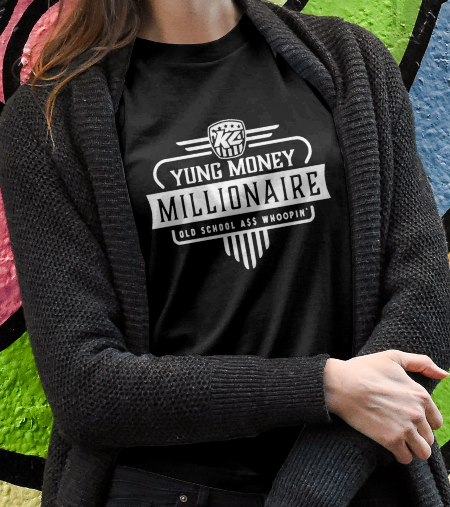 Yung Money Millionaire Old School A$$ Whoopin' KZ T-Shirt