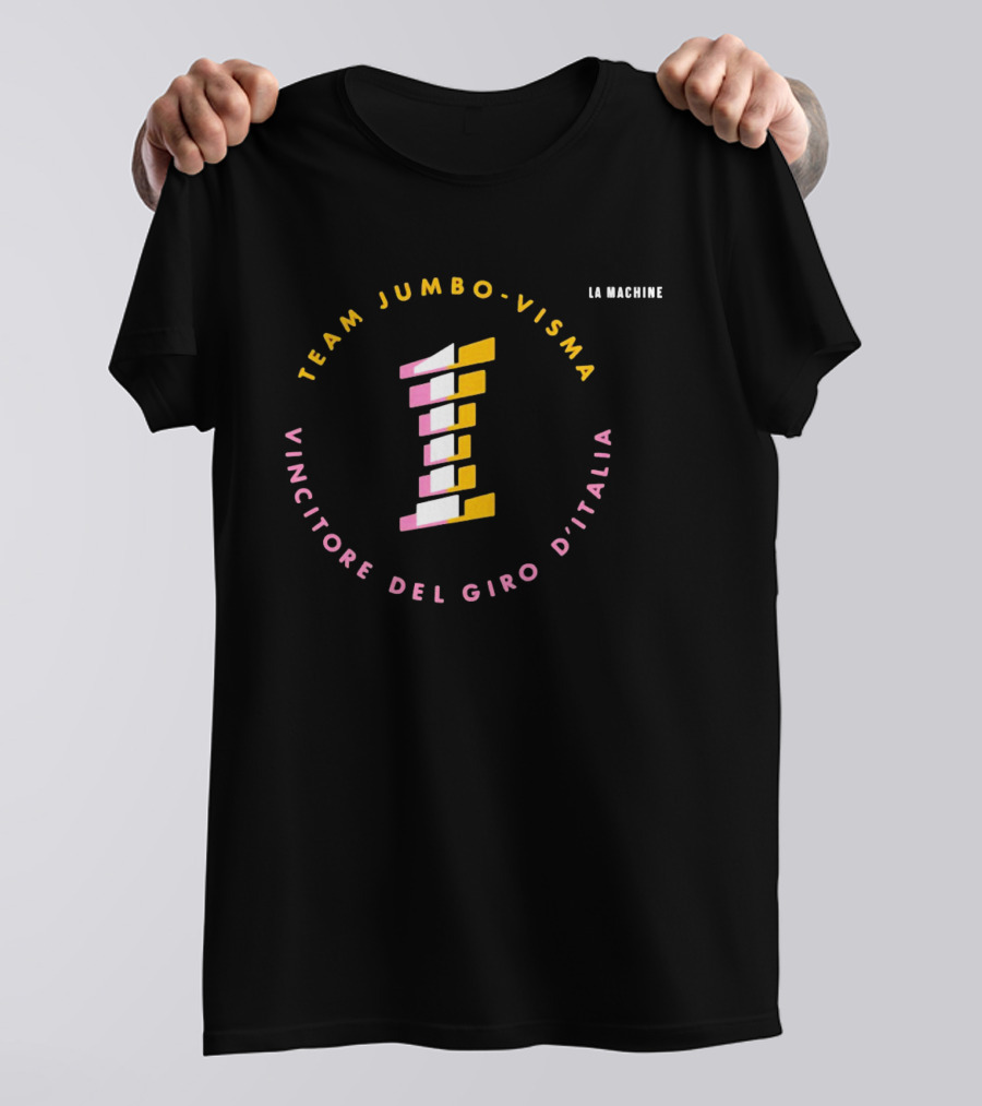 Team Jumbo-Visma Vincitore Del Giro D’Italia La Machine T-Shirt