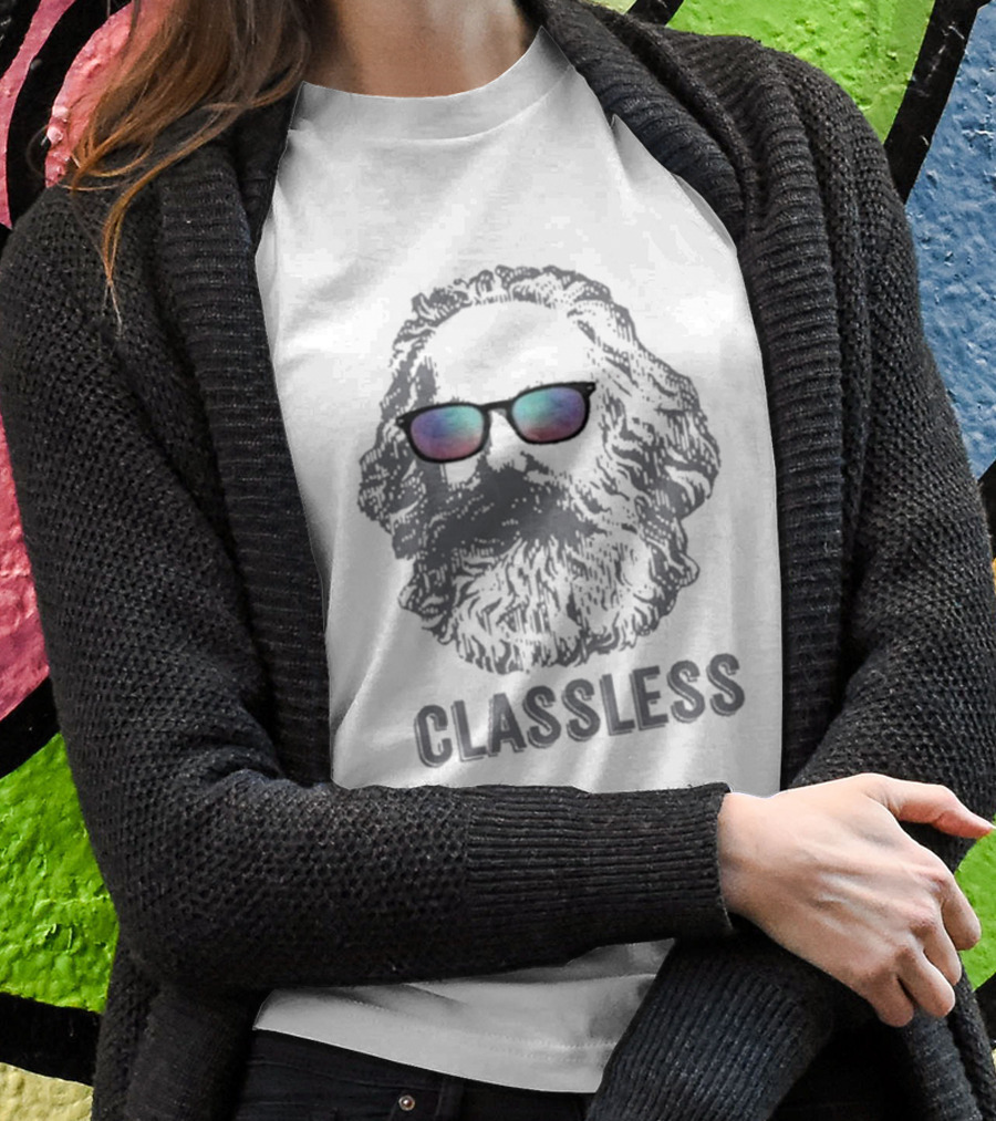 Karl Marx Classless Sunglasses T-Shirt