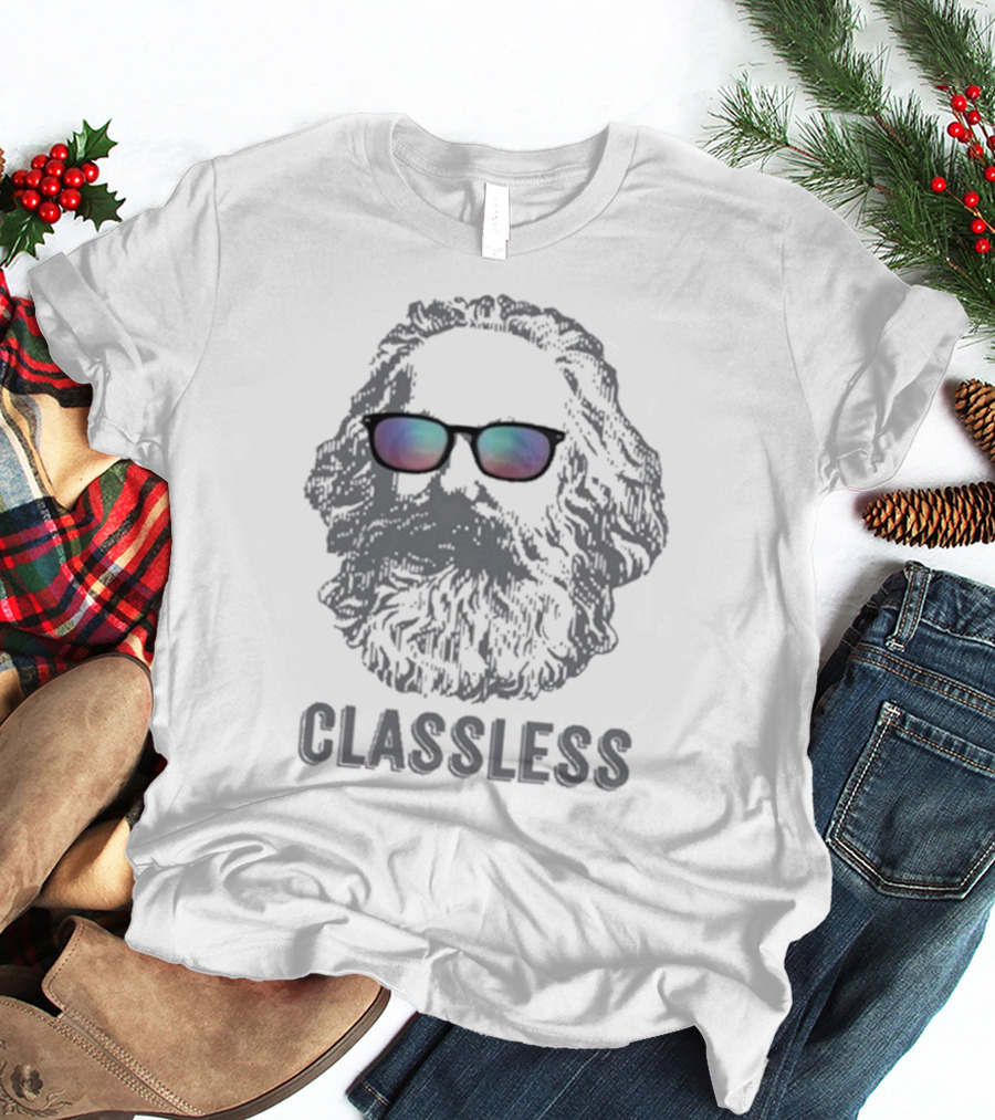 Karl Marx Classless Sunglasses T-Shirt