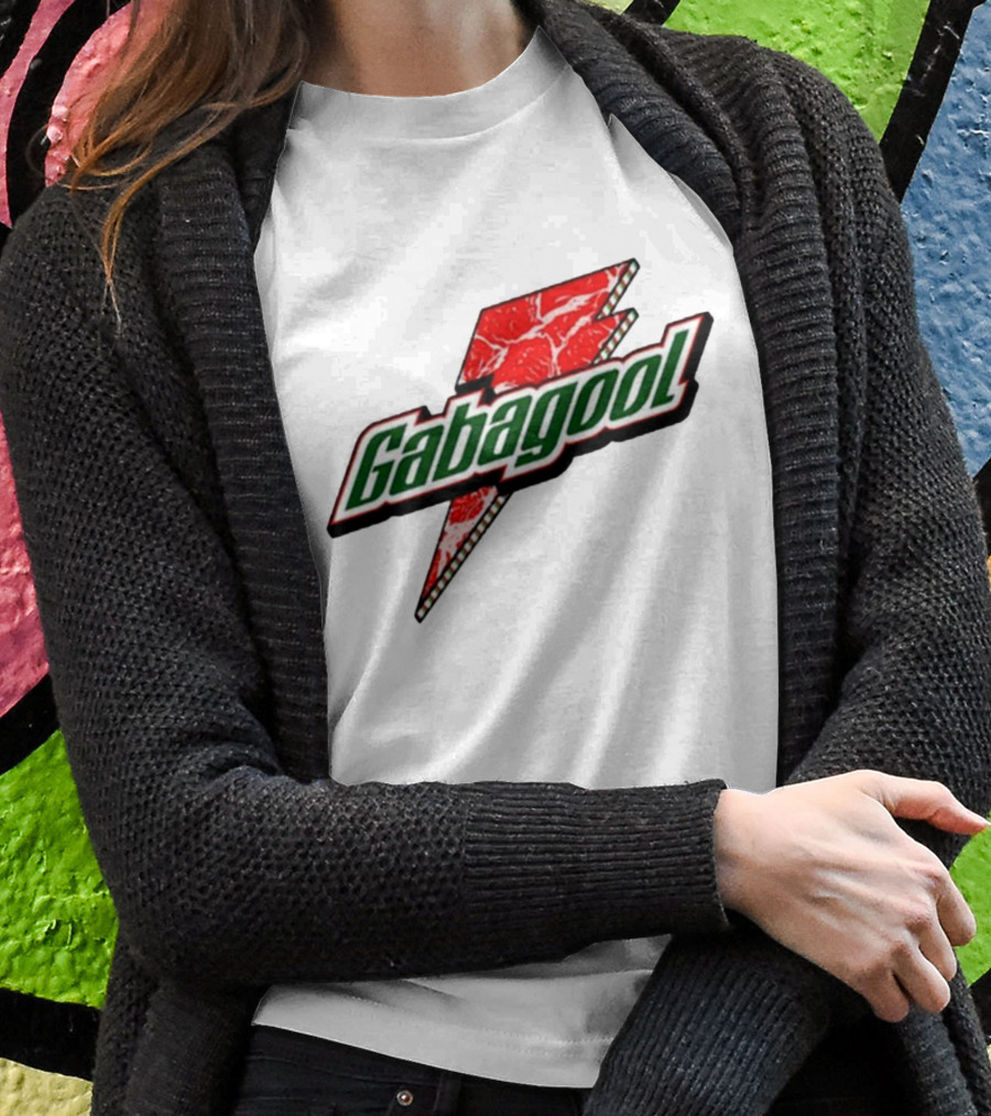 Kevin Finnerty Gabagool Heavyweight Lightning Bolt T-Shirt