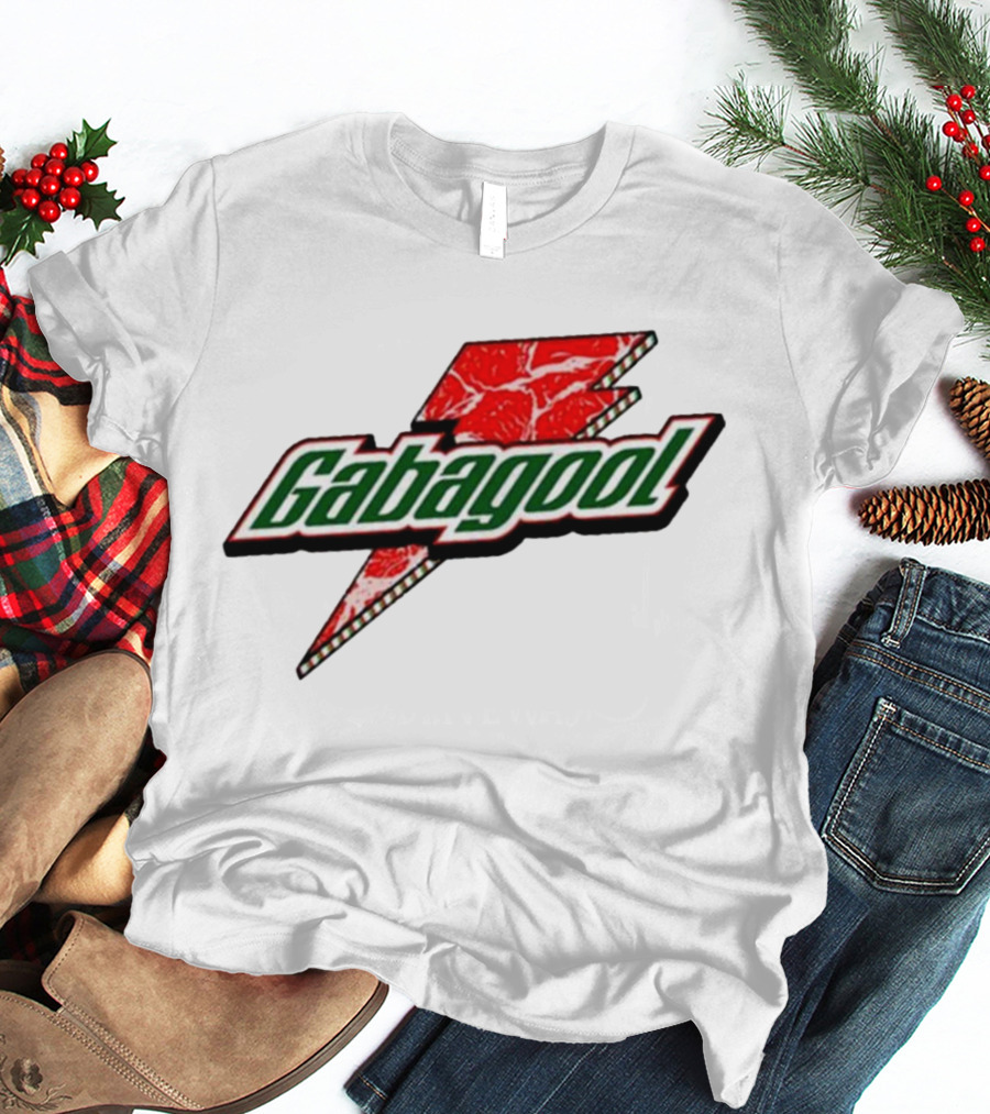 Kevin Finnerty Gabagool Heavyweight Lightning Bolt T-Shirt