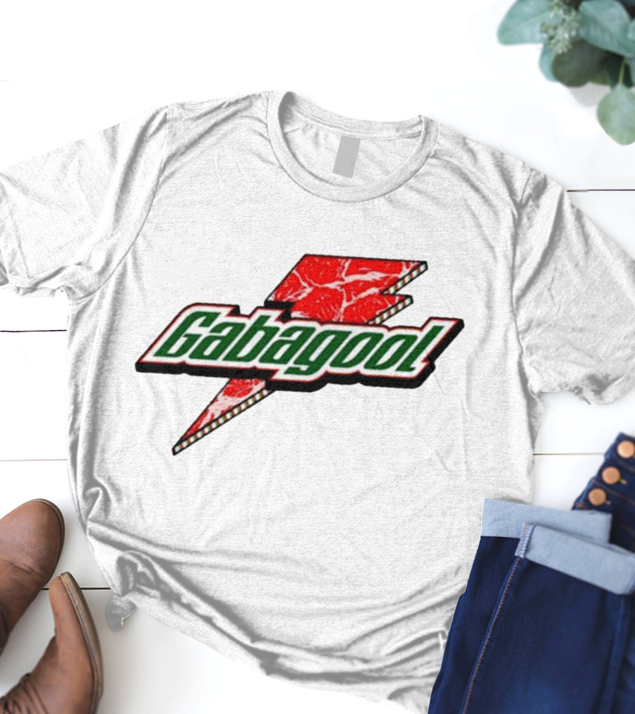 Kevin Finnerty Gabagool Heavyweight Lightning Bolt T-Shirt