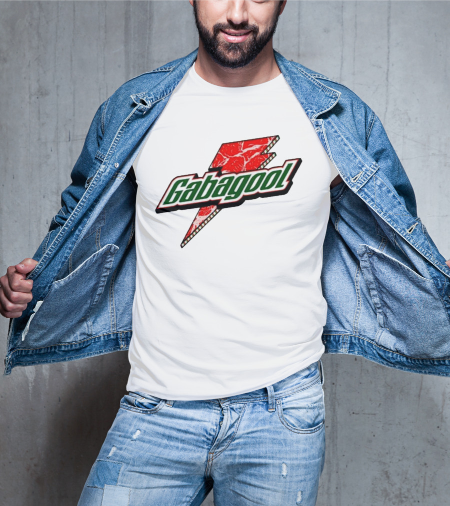 Kevin Finnerty Gabagool Heavyweight Lightning Bolt T-Shirt